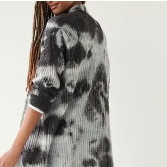 Anthropologie Avalon Tie-Dye Cardigan Oversized Pockets - Picture 2 of 9